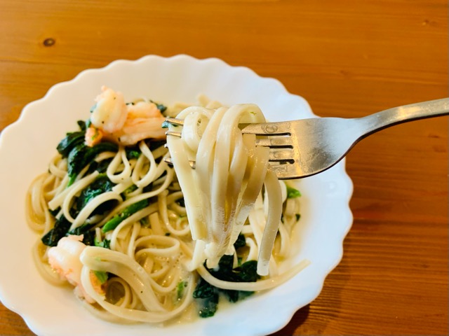 はくばく　もち麦パスタ　平麺の商品レビュー・口コミ