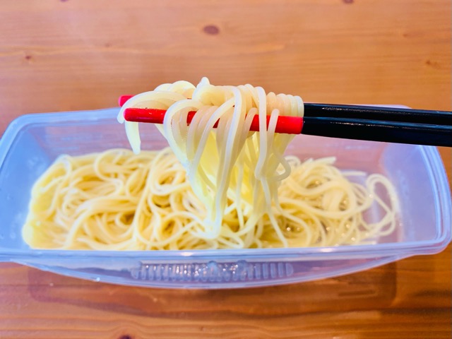 エビス 絶品レンジでパスタの使い方